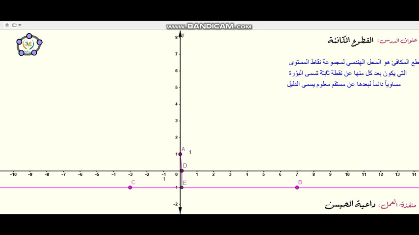 القطوع المكافئة